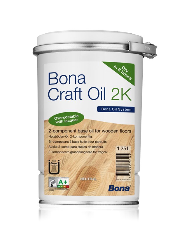 BONA CRAFT OIL 2K GREY/ED 1,25l