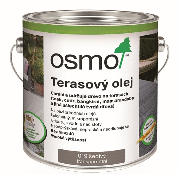 Osmo Terasov olej 009 Modn olej, prodn zbarven 0,125 ml